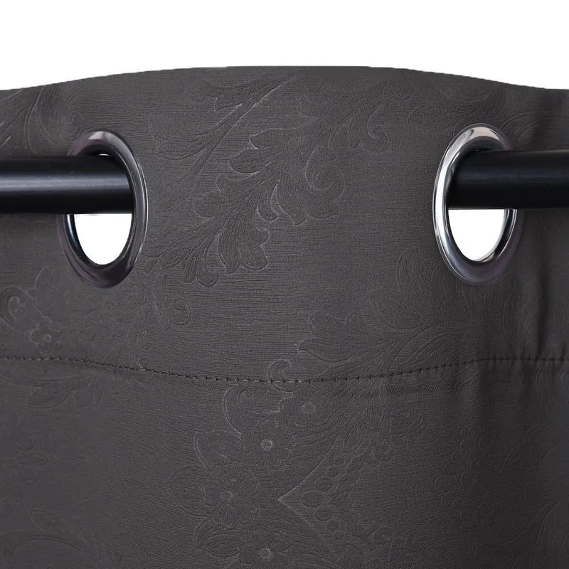 Verdunkelungsvorhang mit elegantem Jacquard-Muster