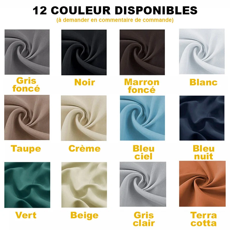 Winddichter Outdoor Vorhang in Weiß