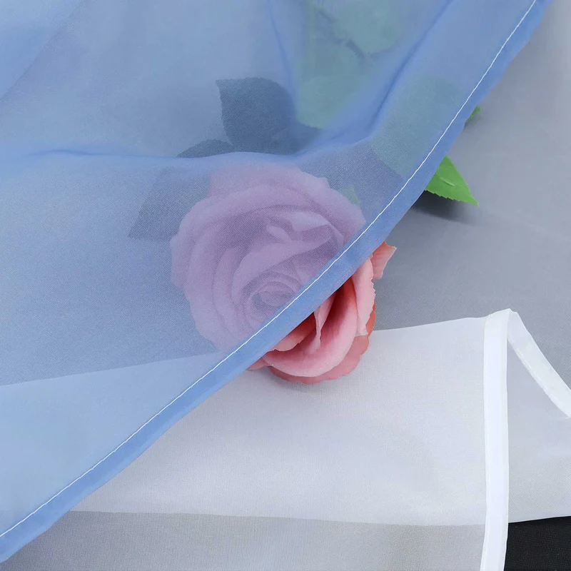 Dekorative Gardine Schal mit Farbverlauf 1 Stück