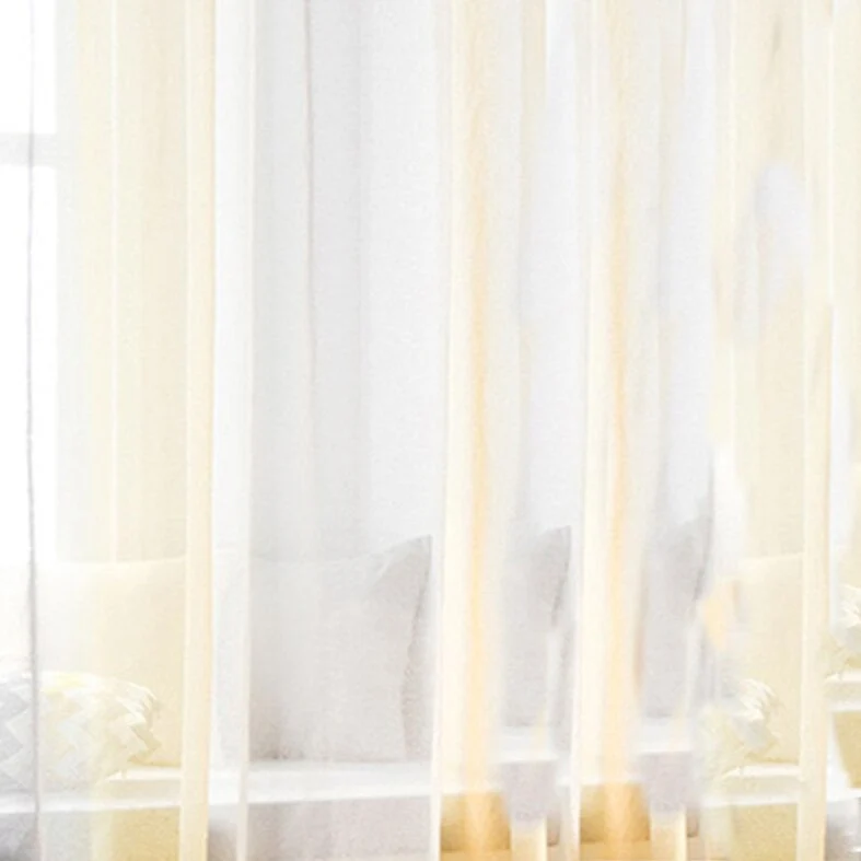 Moderne Gardine im Colorblock-Design