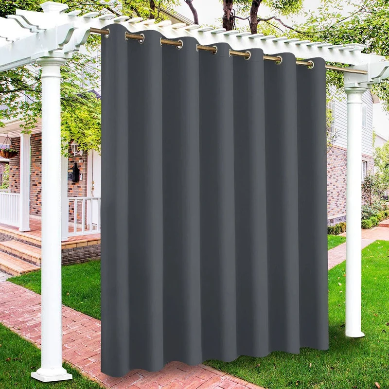 Outdoor Vorhang blickdicht für Pergola