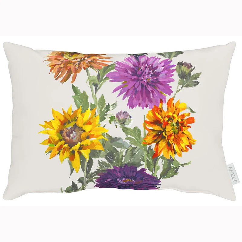 APELT 3404 Kissen Herbstblumentraum