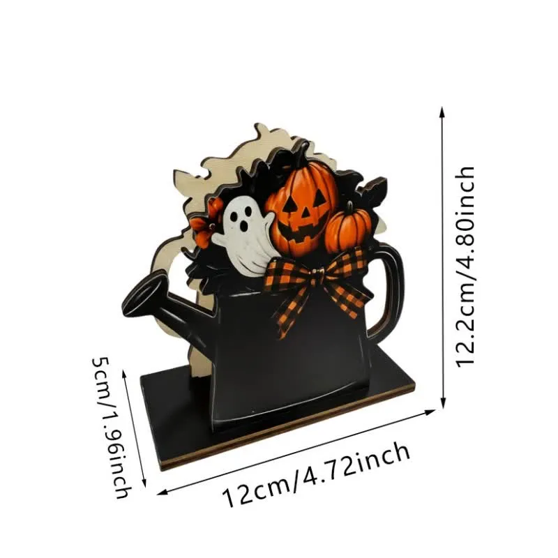 Halloween-Serviettenhalter aus Holz im Landhausstil