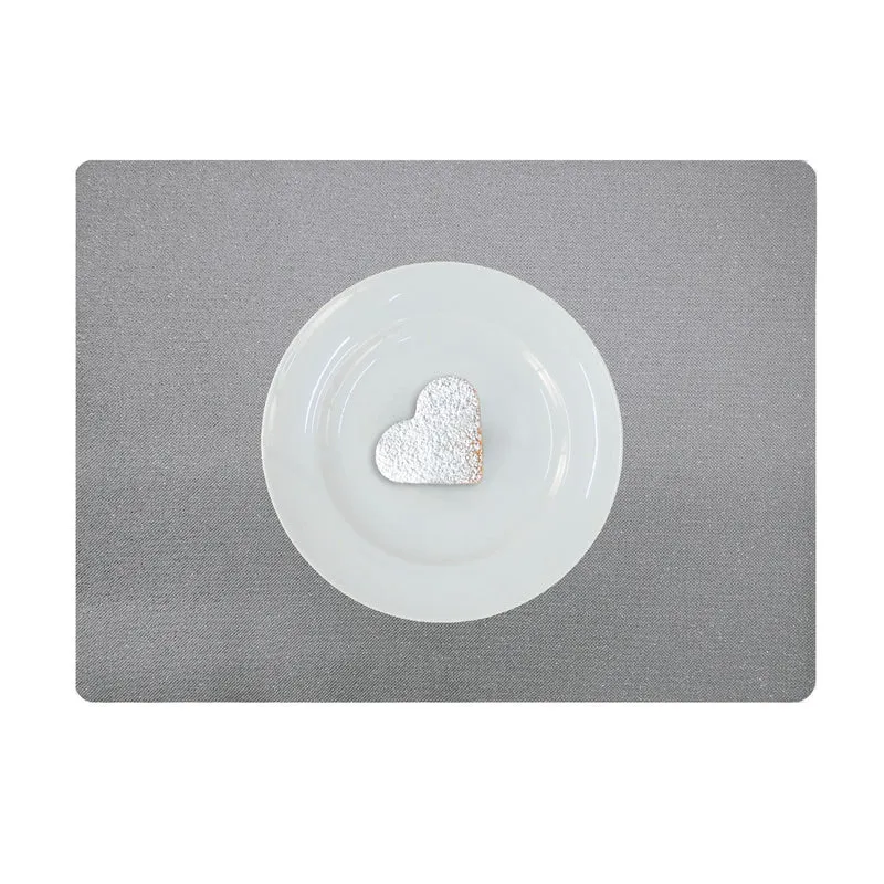 APELT Tischset Kunstleder mit Glitzer