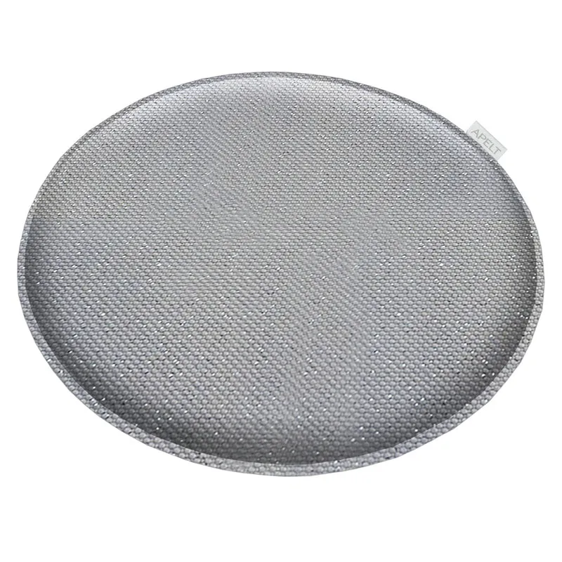 APELT Sitzkissen Kunstleder mit Glitzer