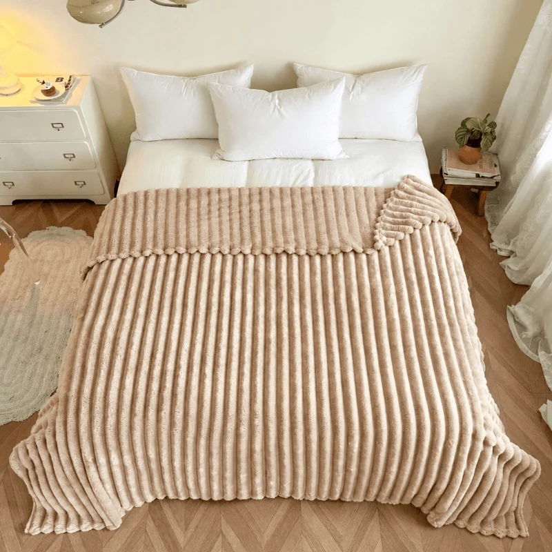Weiche und warme Kuscheldecke aus Fleece
