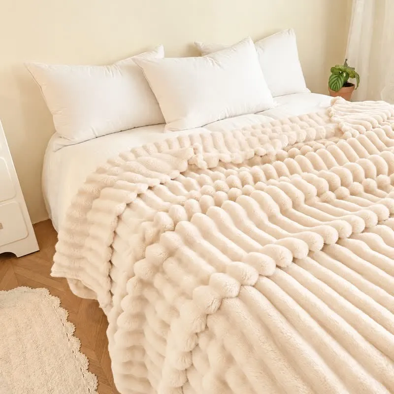 Weiche und warme Kuscheldecke aus Fleece