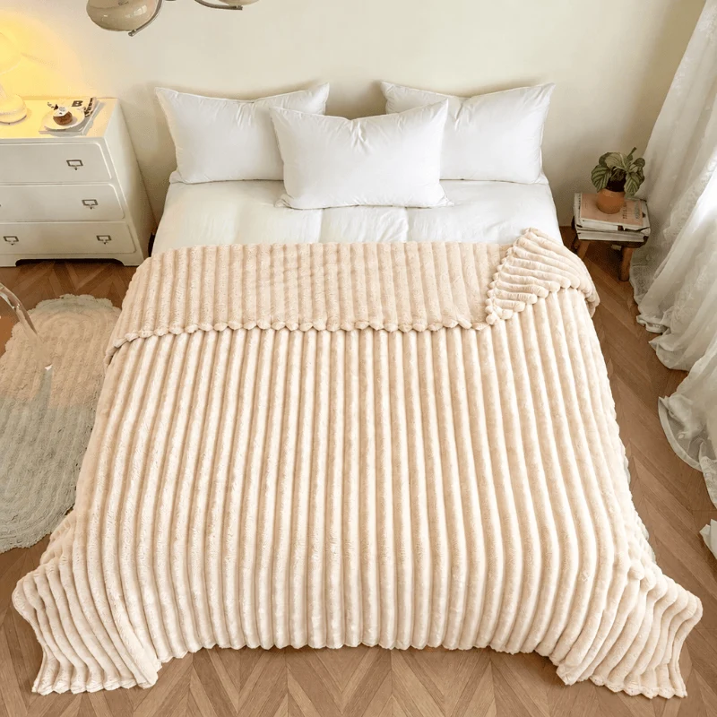 Weiche und warme Kuscheldecke aus Fleece