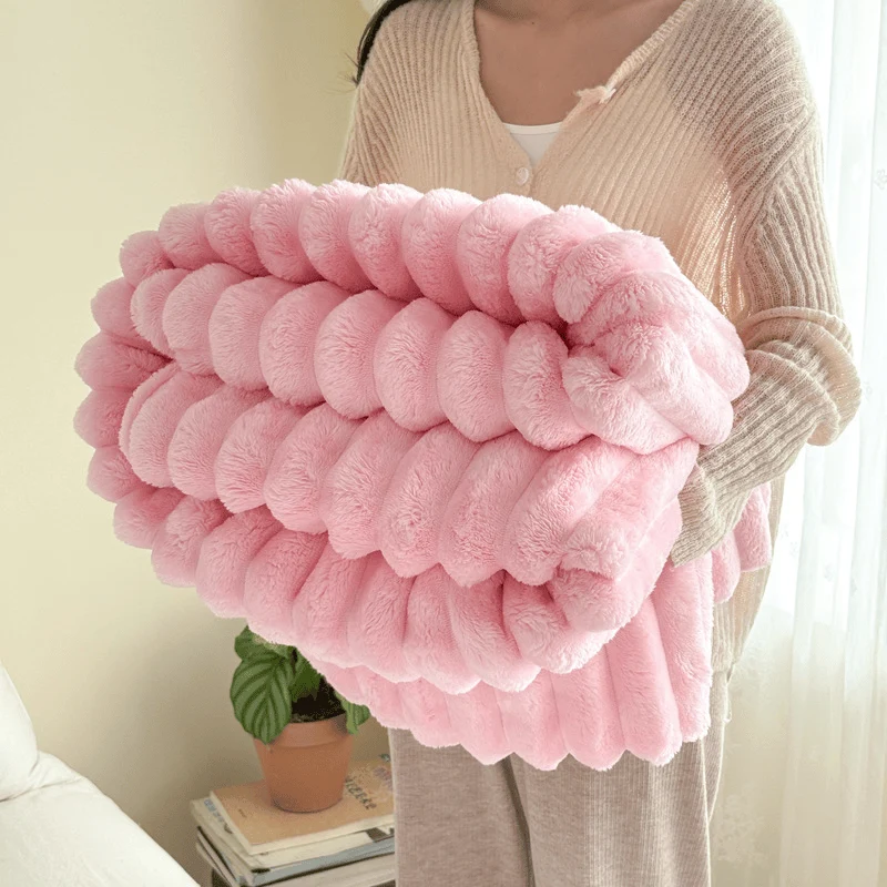 Weiche und warme Kuscheldecke aus Fleece