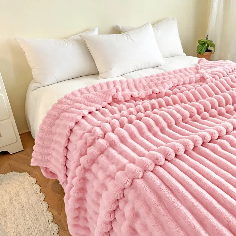 Weiche und warme Kuscheldecke aus Fleece