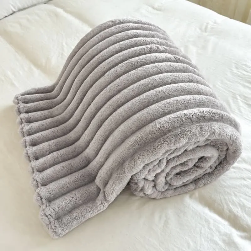 Weiche und warme Kuscheldecke aus Fleece
