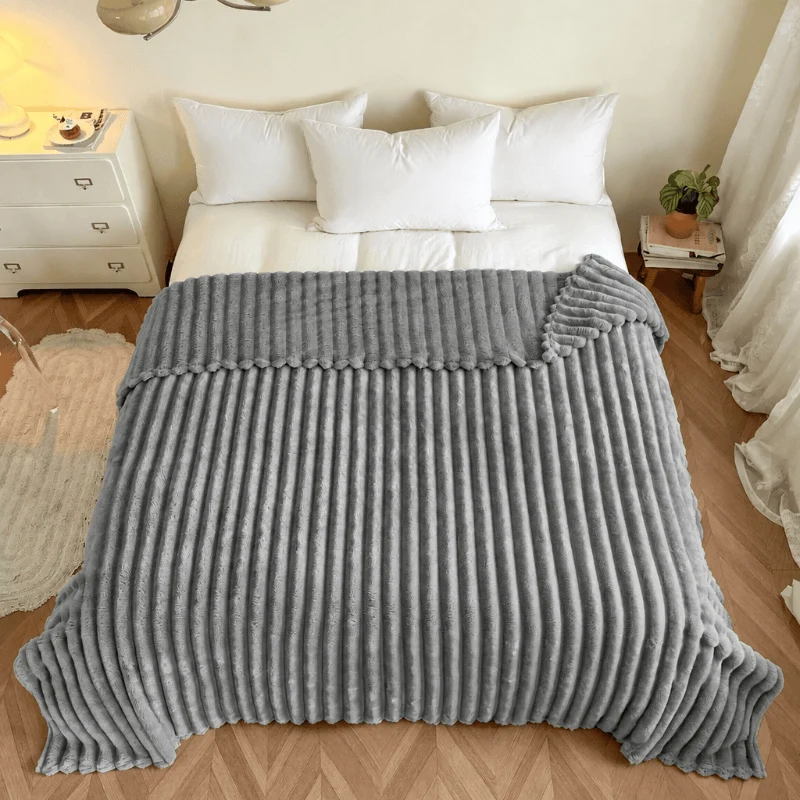 Weiche und warme Kuscheldecke aus Fleece