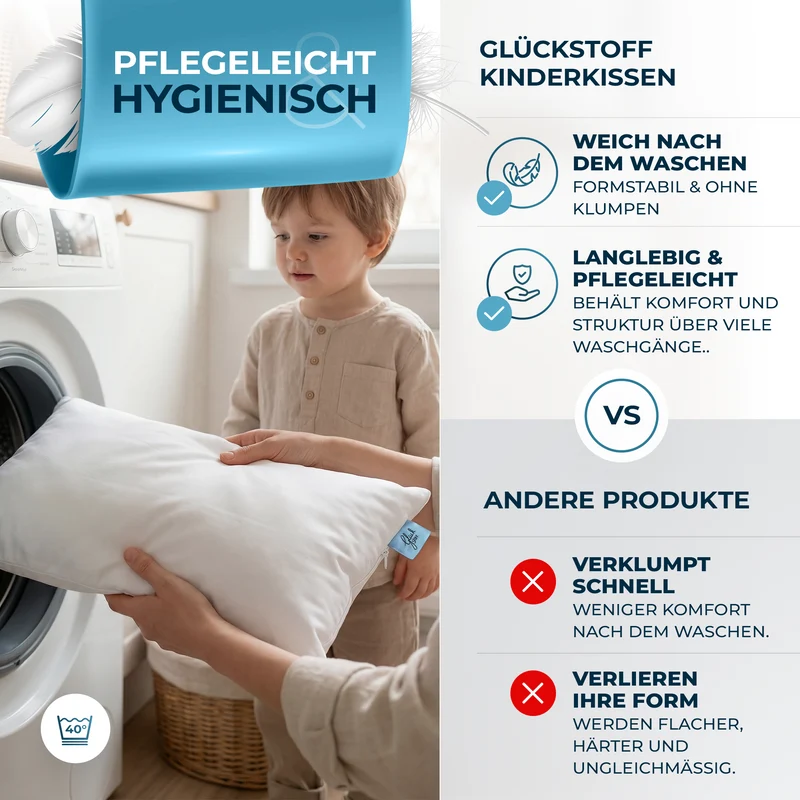 Orthopädisches Kinderkissen [OEKO-TEX zertifiziert]