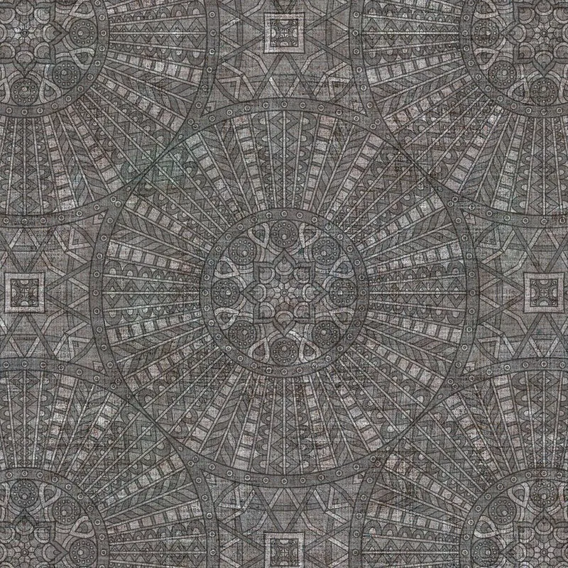 Verdunkelungsvorhang mit geometrischem Muster