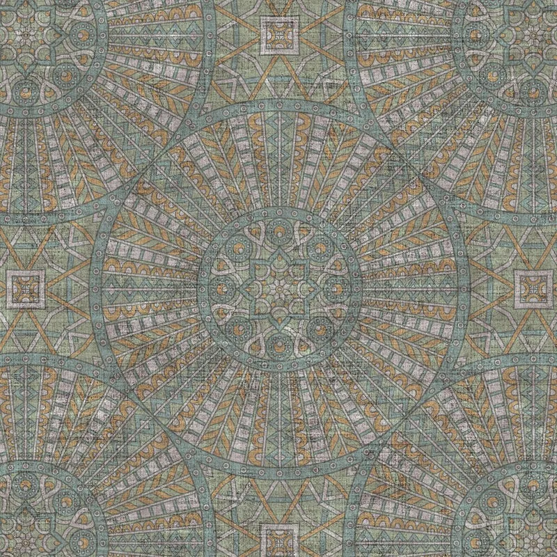 Verdunkelungsvorhang mit geometrischem Muster