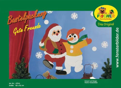 Fischer Fensterbilder Gute Freunde