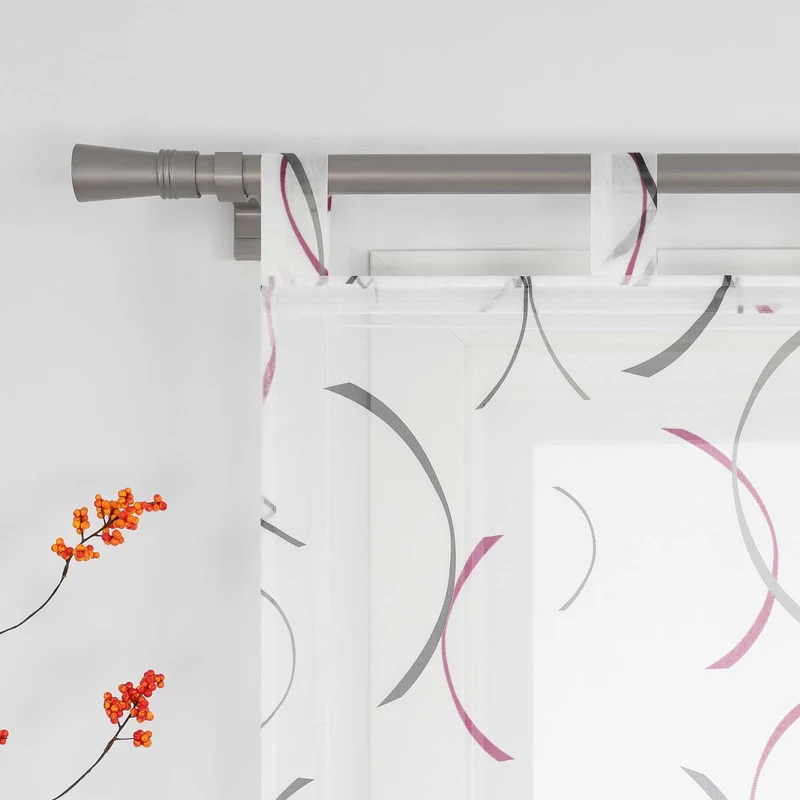Rollo mit bedrucktem Klammer-Design