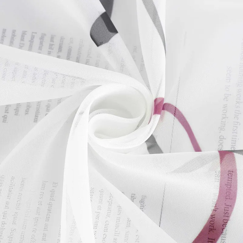 Rollo mit bedrucktem Klammer-Design