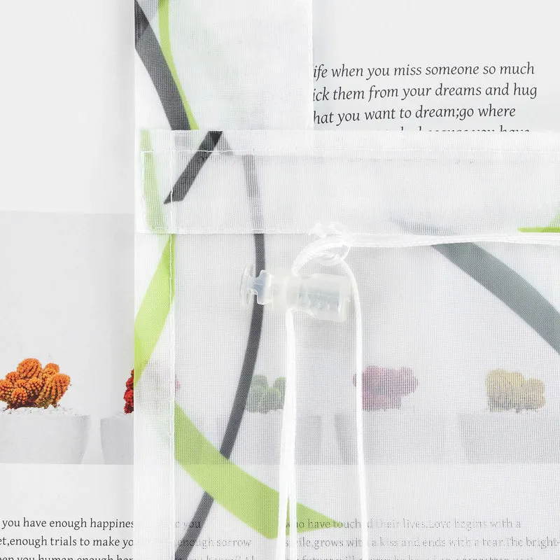 Rollo mit bedrucktem Klammer-Design