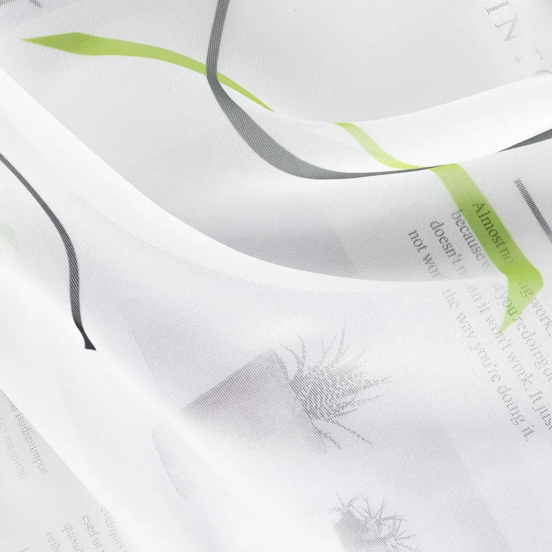 Rollo mit bedrucktem Klammer-Design