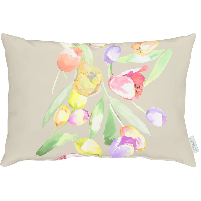 APELT 3106 Kissen Tulpen-Motiv