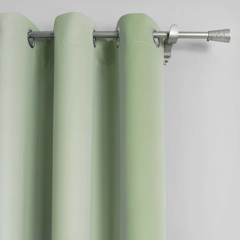 Verdunkelungsvorhang Ösenschal Farbverlauf Thermovorhang Minimalismus 1 Stück