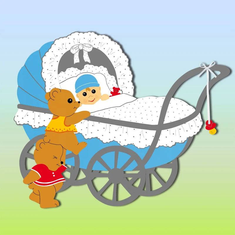 Fischer Fensterbilder Hallo Baby