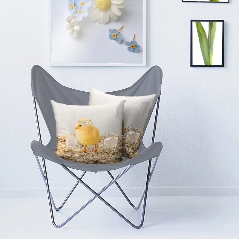 APELT 3103 Kissenbezug österliches Design mit Osterküken