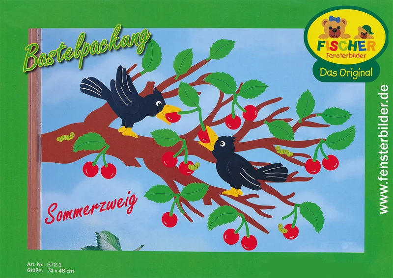 Fischer Fensterbilder Sommerzweig
