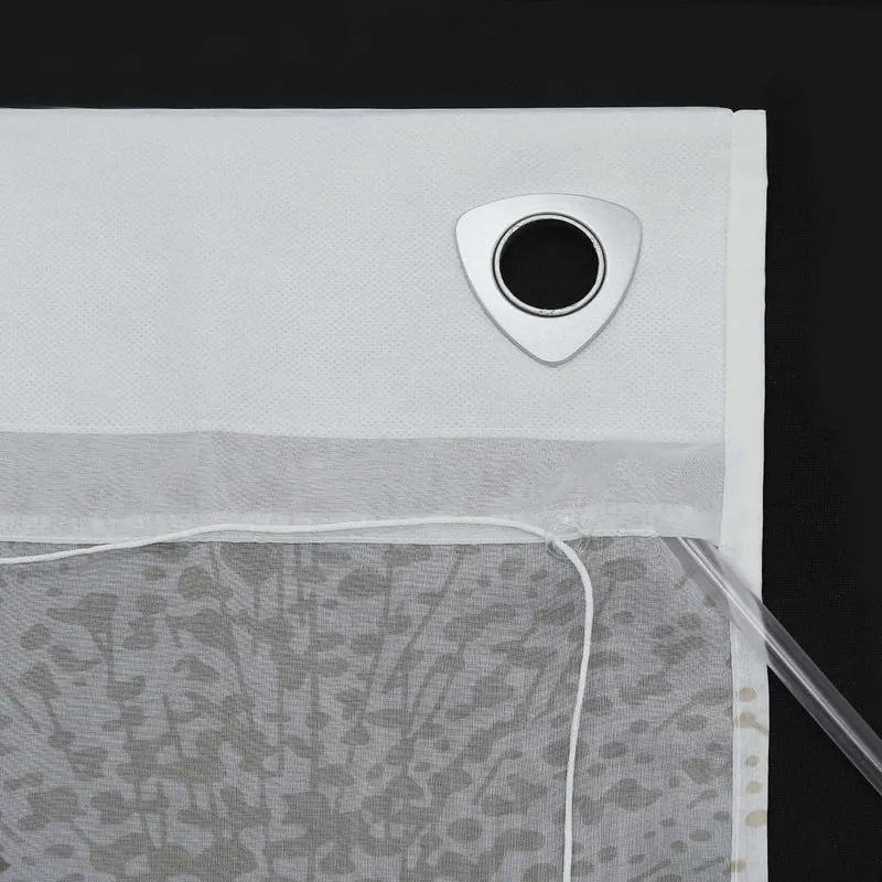 Rollo mit Baummotiv Druck und U-Haken 1 stück