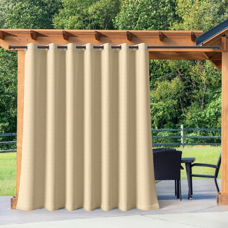 Wetterfester Outdoor Vorhang für Pavillon