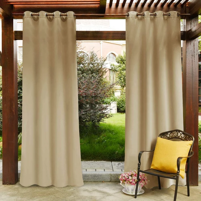 Wetterfester Outdoor Vorhang für Pavillon