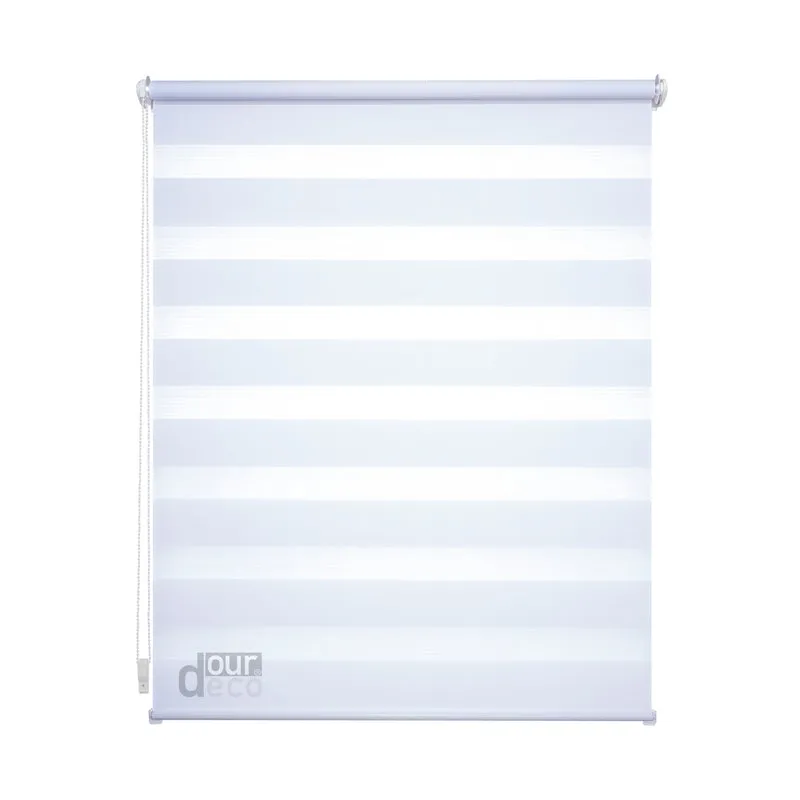 ourdeco® Doppel-Rollo Uni, Duo-Rollo, lichtdurchlässig, blickdicht, Montage ohne Bohren, viele Farben und Größen