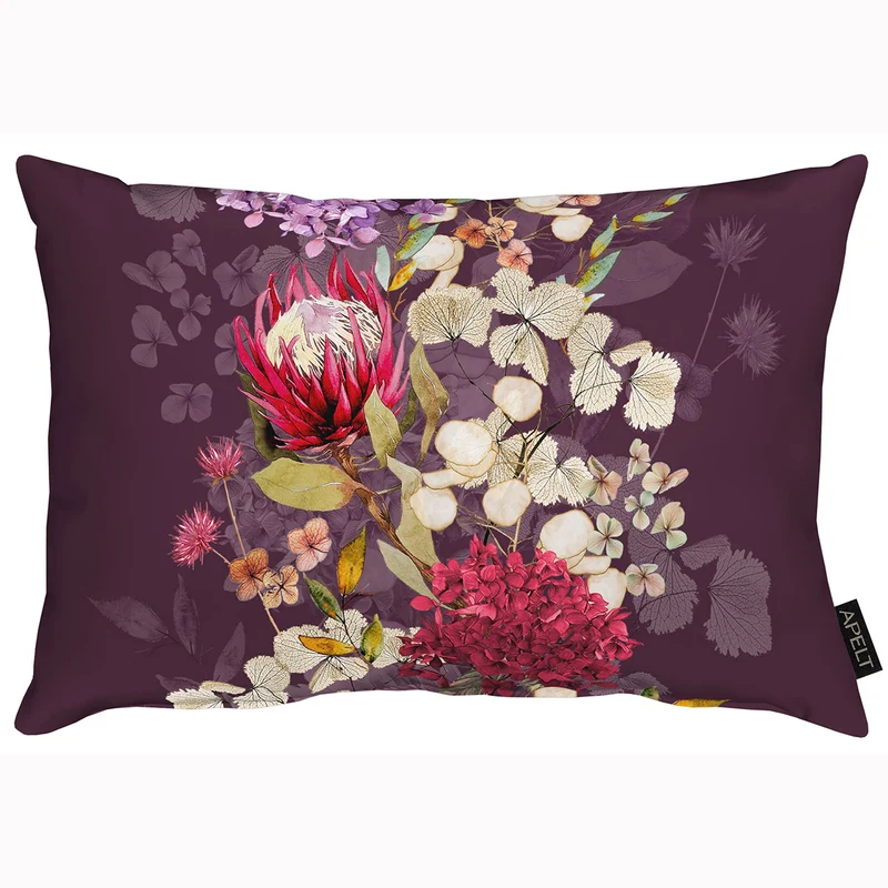 APELT 3402 Kissen zarte Herbstblüten