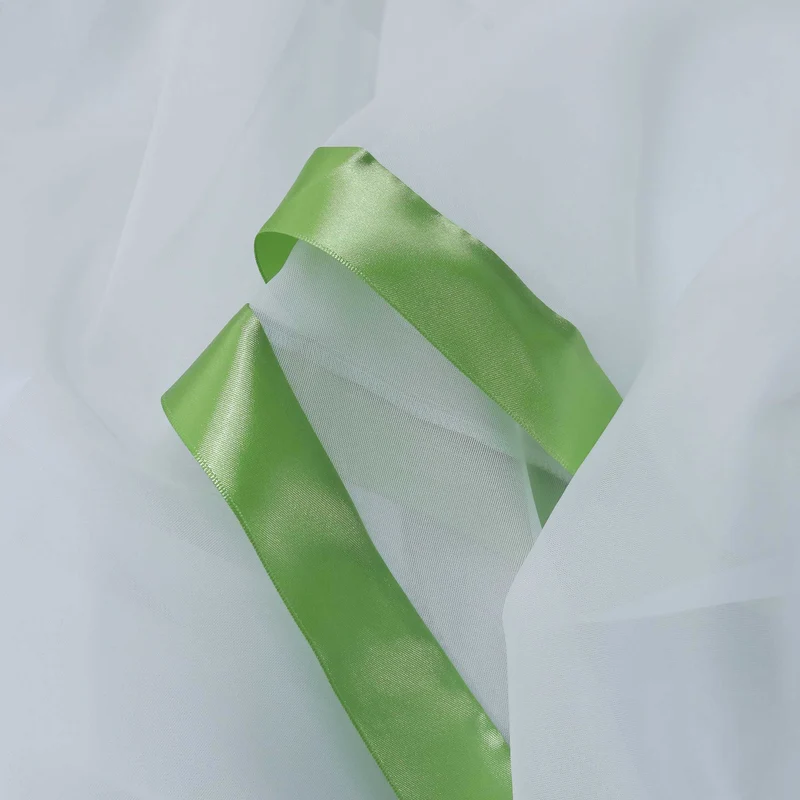 Scheibengardine mit Kräuselband / Fensterdeko Kreuzdesign 1 stück