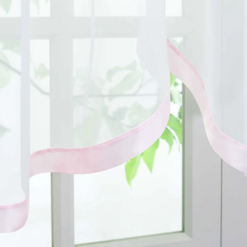 Multifunktionsgardine transparent Fensterdeko 1 stück