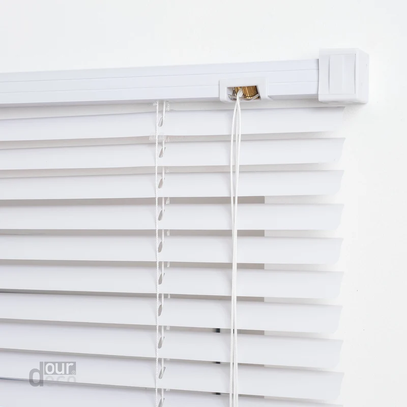 ourdeco® Jalousie aus PVC für Fenster und Türen, verschiedene Farben und Größen, einfache Montage an Wand oder Decke