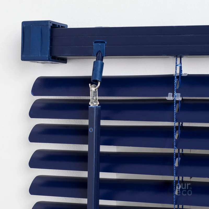 ourdeco® Jalousie aus PVC für Fenster und Türen, verschiedene Farben und Größen, einfache Montage an Wand oder Decke