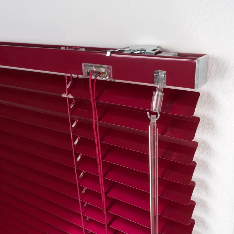 ourdeco® Aluminium-Jalousie, 160 cm Länge viele Farben und Breiten, Montage an Wand oder Decke
