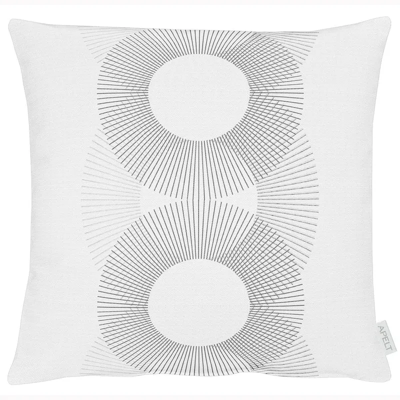 APELT 5232 Kissen grafisches Design mit Kreisen