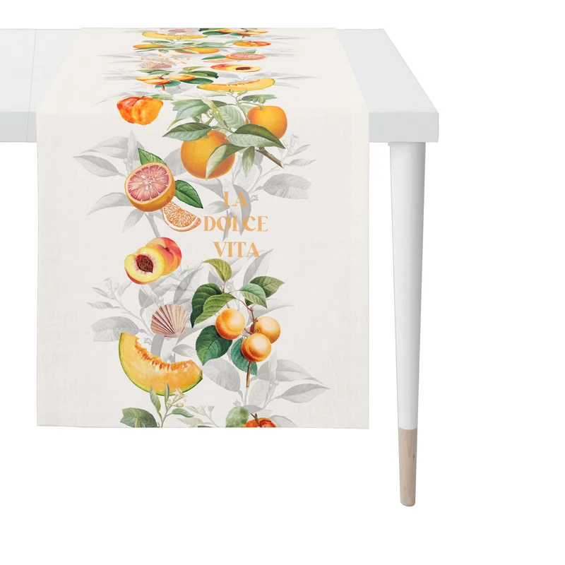 APELT 6752 Läufer Citrusfrüchte, Melone und Pfirsich