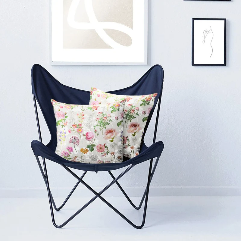 APELT 6750 Kissen Trendige Blumen, Streublumen