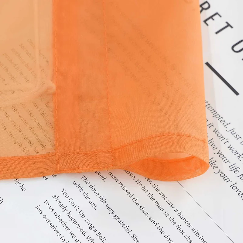 Rollo Voile Raffgardinen für Küche Transparent 1 Stück