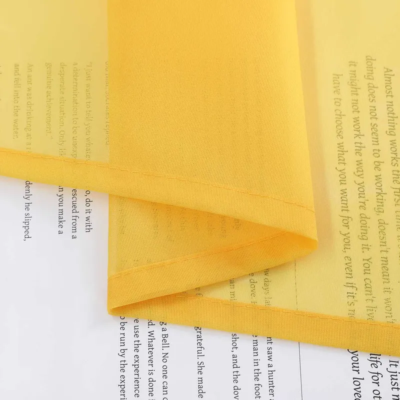Rollo Voile Raffgardinen für Küche Transparent 1 Stück