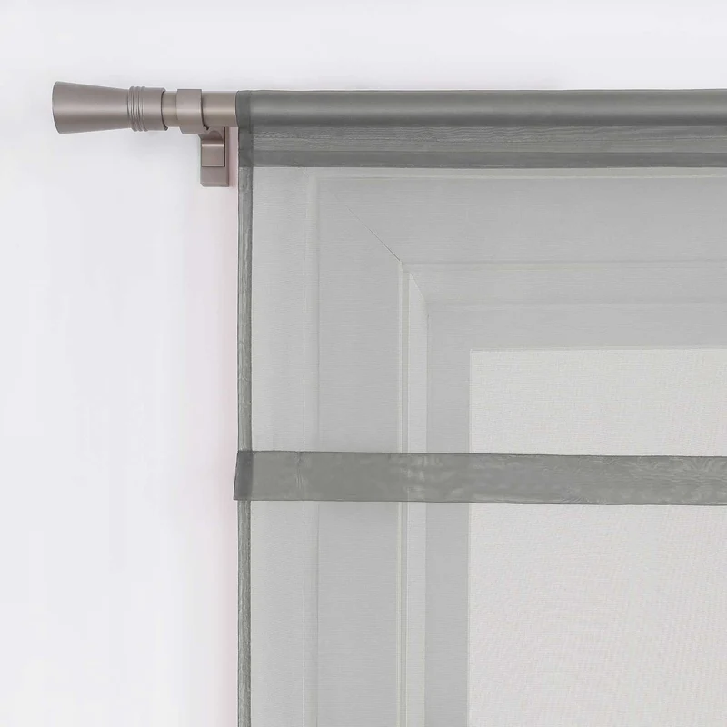 Rollo Voile Raffgardinen für Küche Transparent 1 Stück