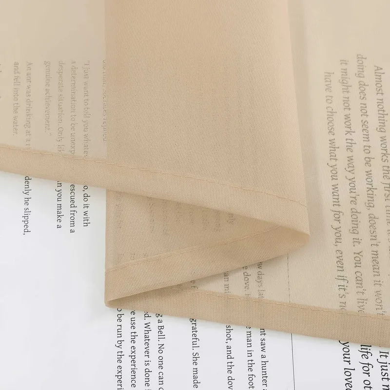 Rollo Voile Raffgardinen für Küche Transparent 1 Stück