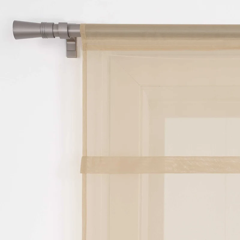 Rollo Voile Raffgardinen für Küche Transparent 1 Stück