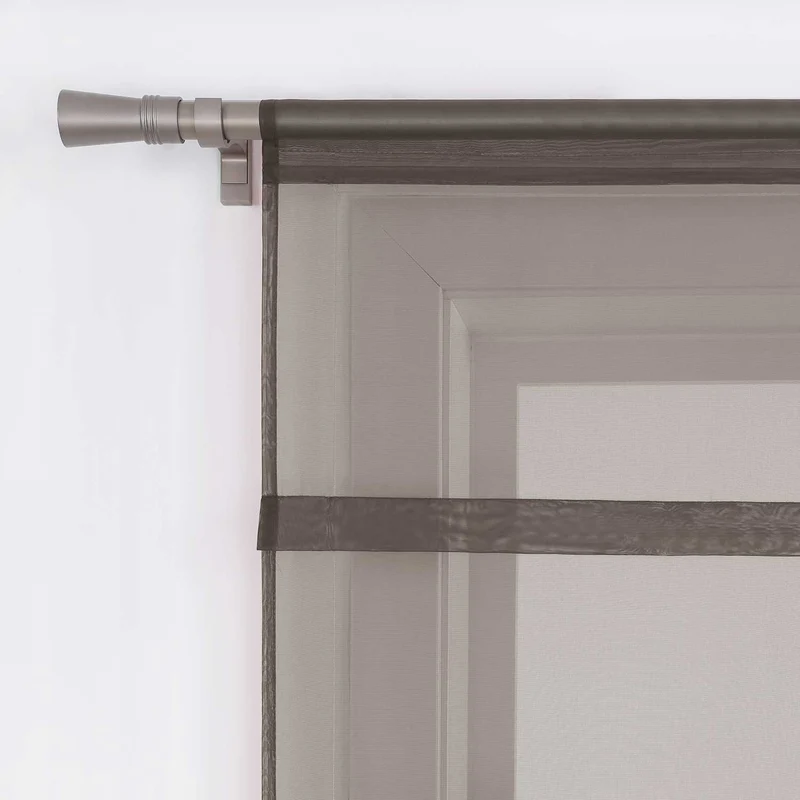 Rollo Voile Raffgardinen für Küche Transparent 1 Stück