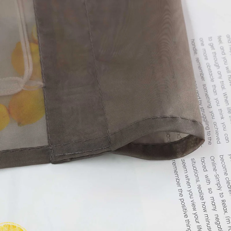 Rollo Voile Raffgardinen für Küche Transparent 1 Stück