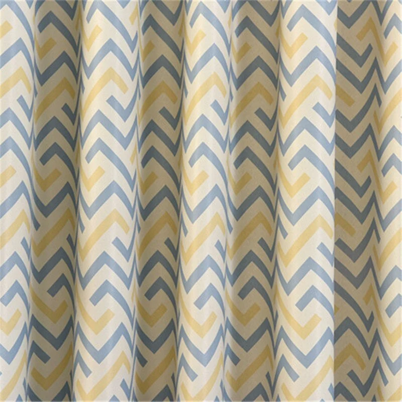 Vorhang Paiva mit modernem Chevron-Muster